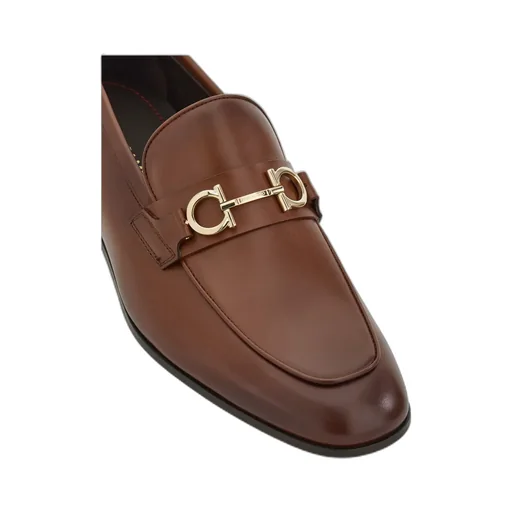 Gancini Ornament Moccasin Loafers