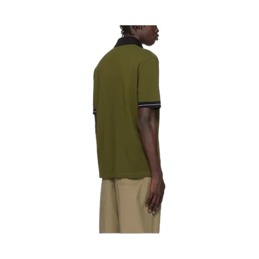 Color Block Detail Polo Shirt