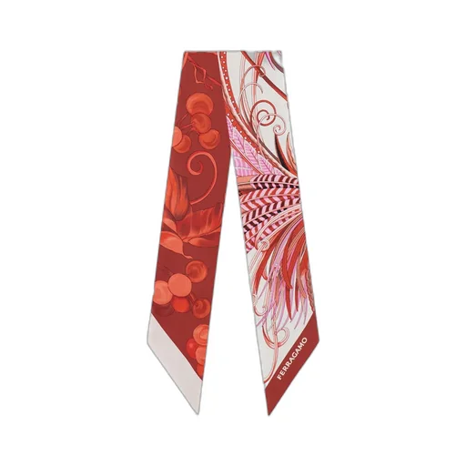 Printed Mini Silk Scarf