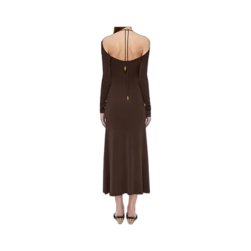 Long Crepe Dress