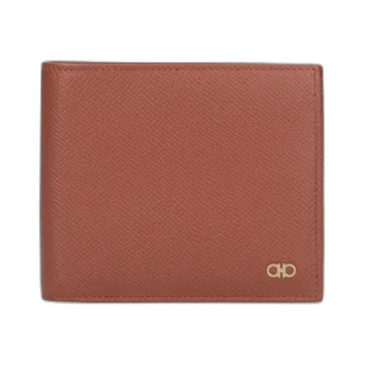 Gancini Plaque Bi-Fold Wallet
