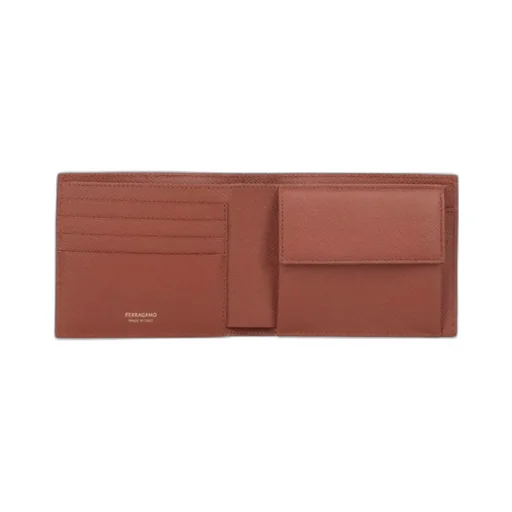 Gancini Plaque Bi-Fold Wallet