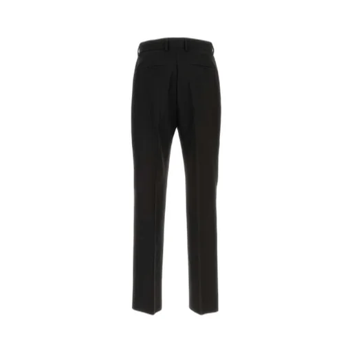 Pleat Detailed Straight Leg Pants