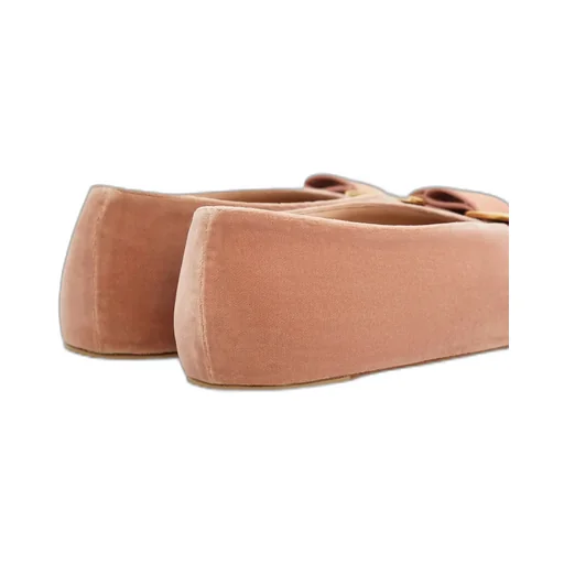 Bow Detailed Slip-On Ballerina Shoes