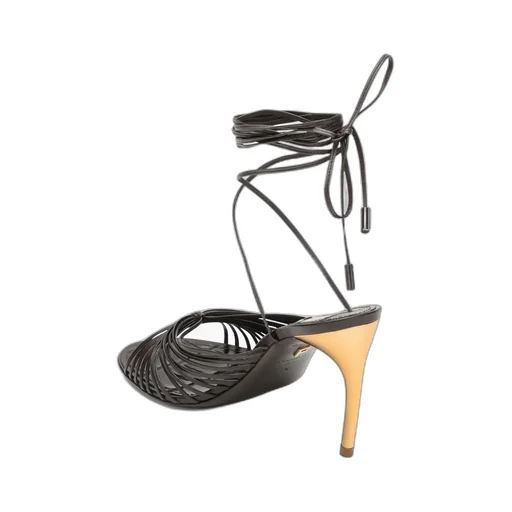 Strap-Up High-Heeled Sandals