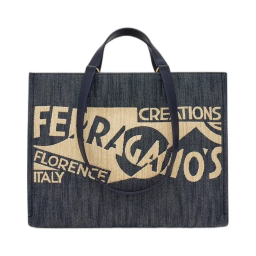 Logo Detailed Medium Tote Bag
