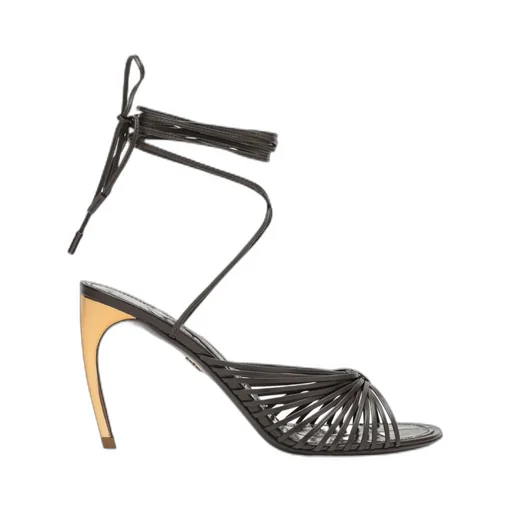 Strap-Up High-Heeled Sandals