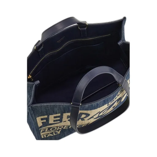 Logo Detailed Medium Tote Bag