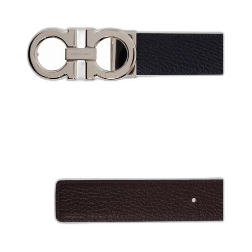 Gancini Plaque Belt