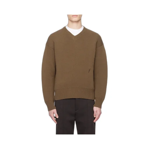 Rib V-Neck Sweater
