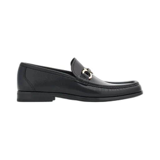 Gancini Button-Up Business Casual Shoes