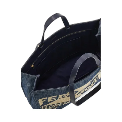 Logo Detailed Large Tote Bag