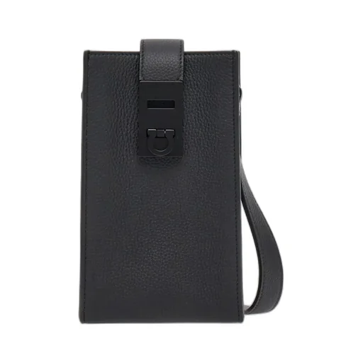 Gancini Flip-Lock Fastened Crossbody Bag