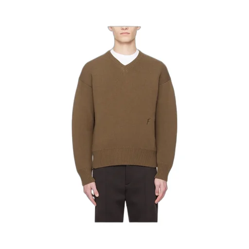Rib V-Neck Sweater
