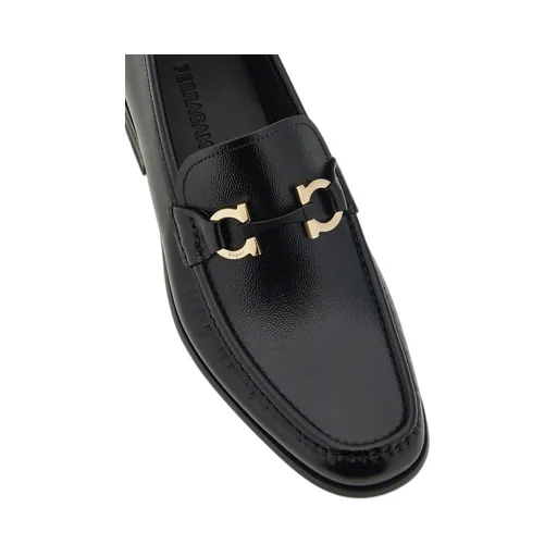 Gancini Button-Up Business Casual Shoes
