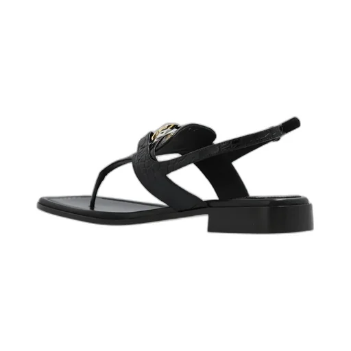 Lula Embossed Gancini Sandals