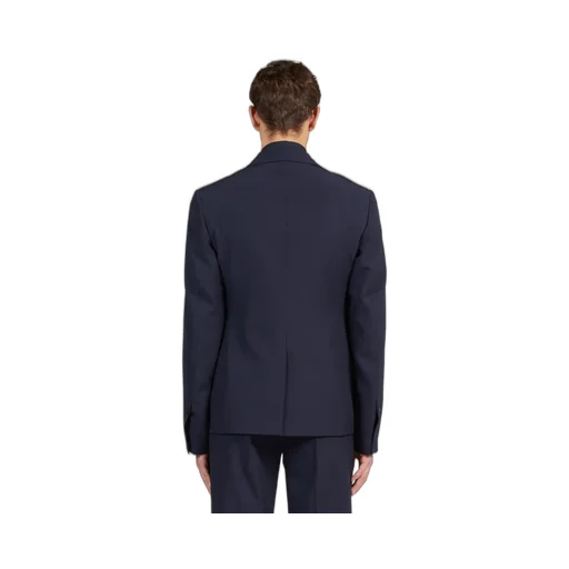 Single-Breasted Wide-Lapel Blazer