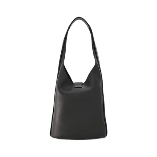 Gancini Buckle Large Shoulder Bag