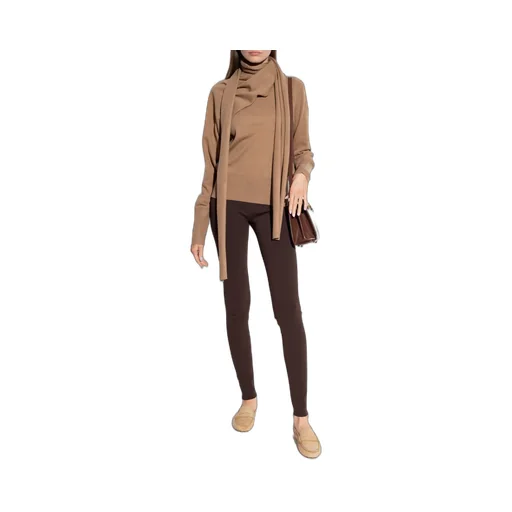 High-Neck Long-Sleeved Sweater