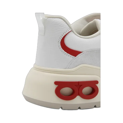 Round-Toe Lace-Up Sneakers