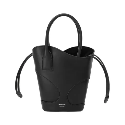 Cut Out Detailed Bucket Bag