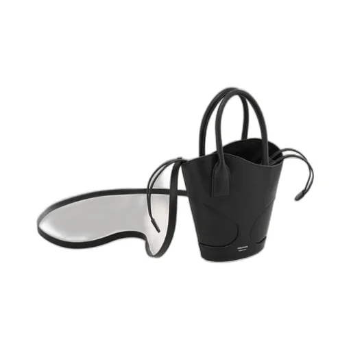 Cut Out Detailed Bucket Bag