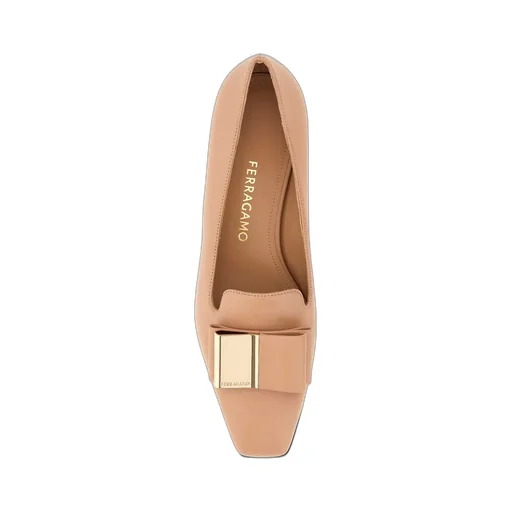 Bow Detailed Slip-On Loafers