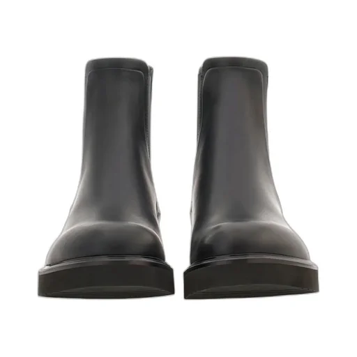 Round-Toe Chelsea Boots