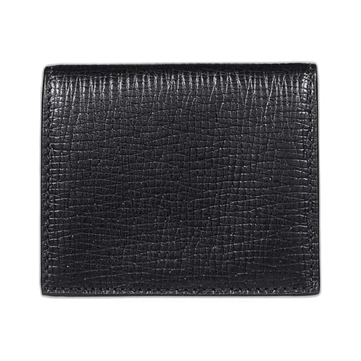 Logo Plaque Snaped Wallet