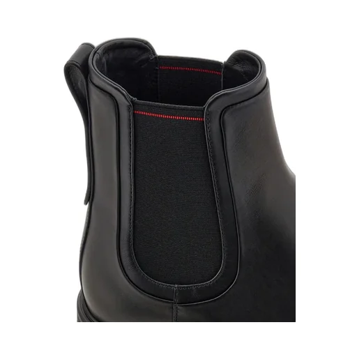 Round-Toe Chelsea Boots