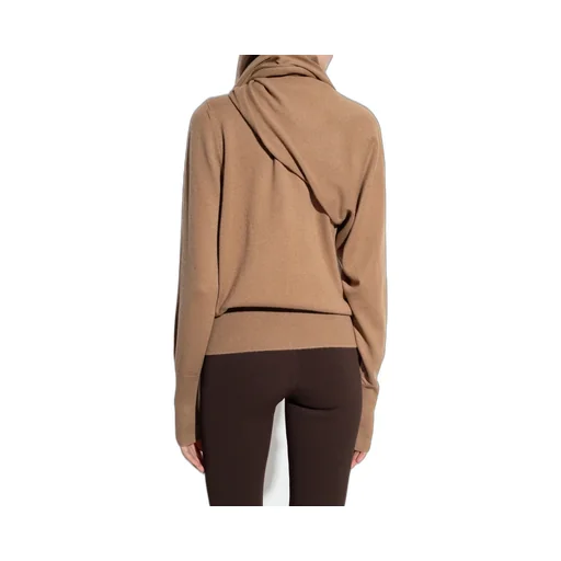 High-Neck Long-Sleeved Sweater