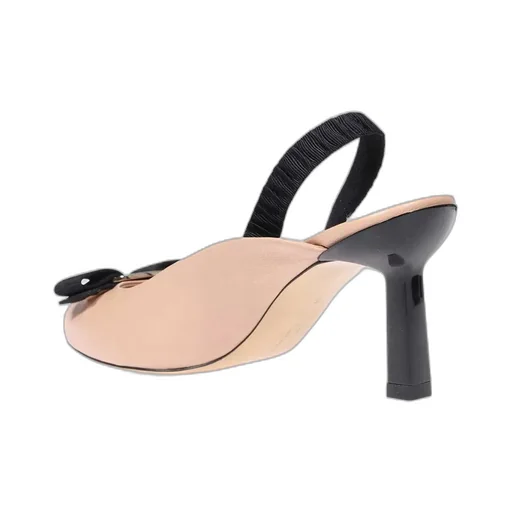Exposed High-Heeled Sandals