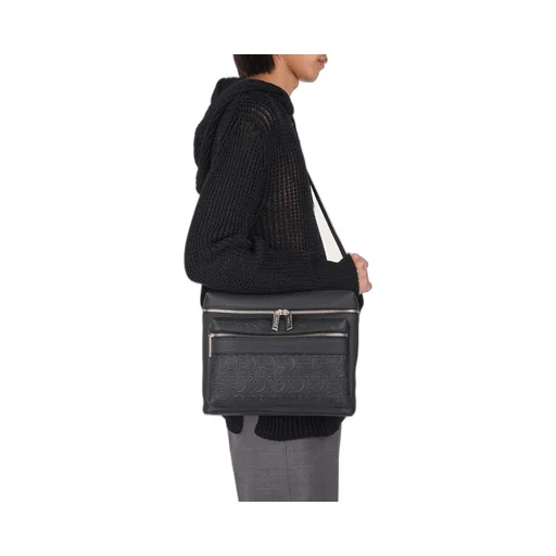Embossed Satchel