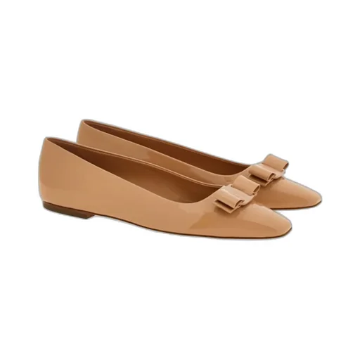 Square Toe Ballet Flats