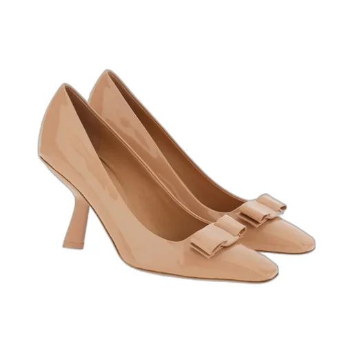 Square-Headed High Heels