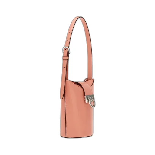 Trifolio Logo Engraved Shoulder Bag