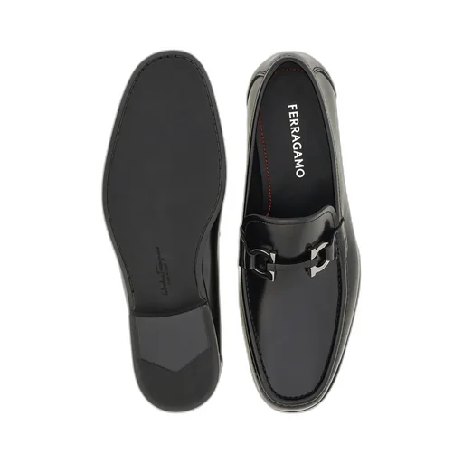 Gancini Horse Buckle Loafers