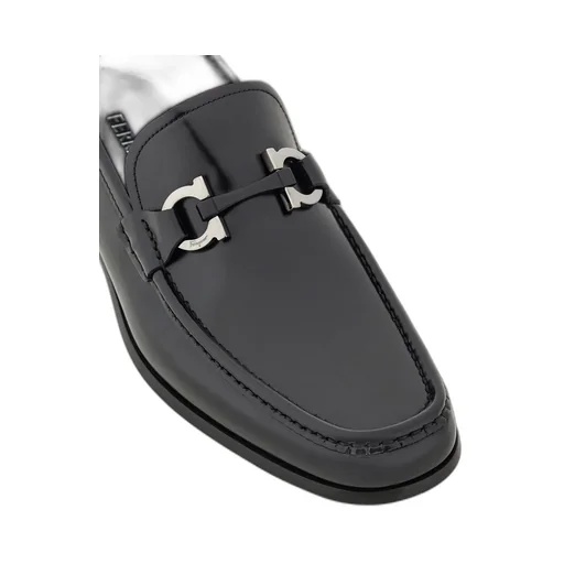 Gancini Horse Buckle Loafers