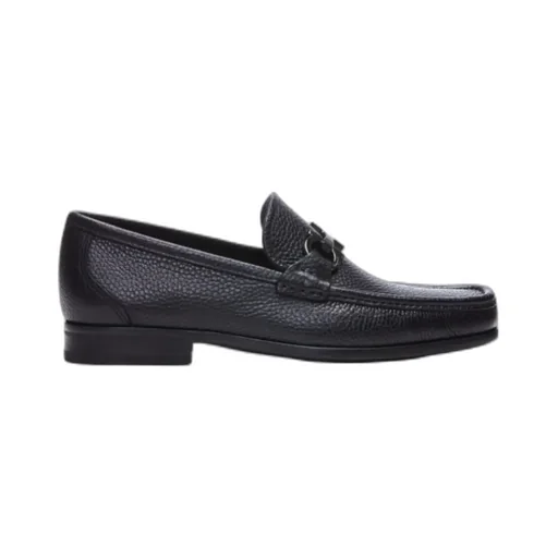 Gancini-Detail Loafers