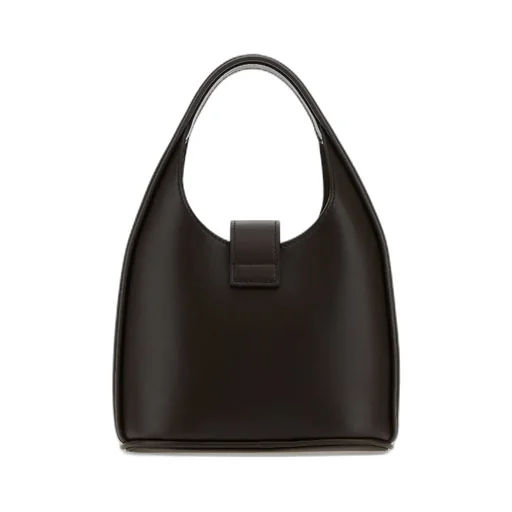 Gancini-Buckle Logo-Engraved Mini Hobo Bag