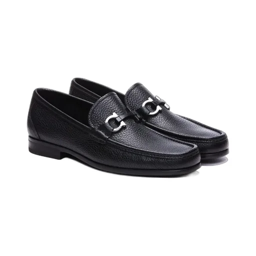 Gancini-Detail Loafers