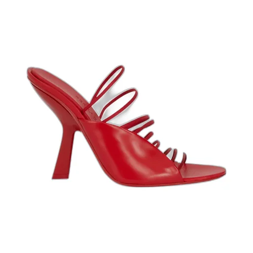 Hollow-Out High-Heeled Sandals