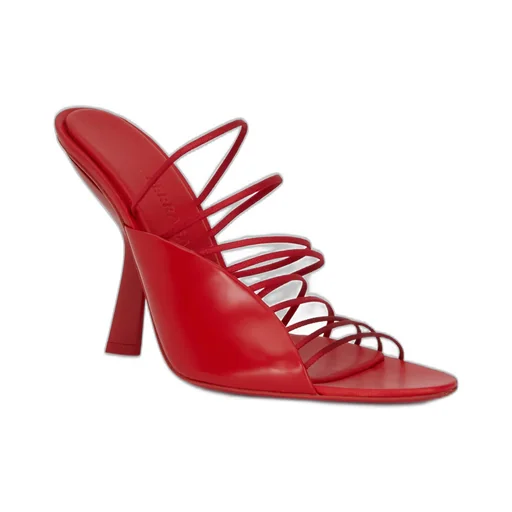 Hollow-Out High-Heeled Sandals