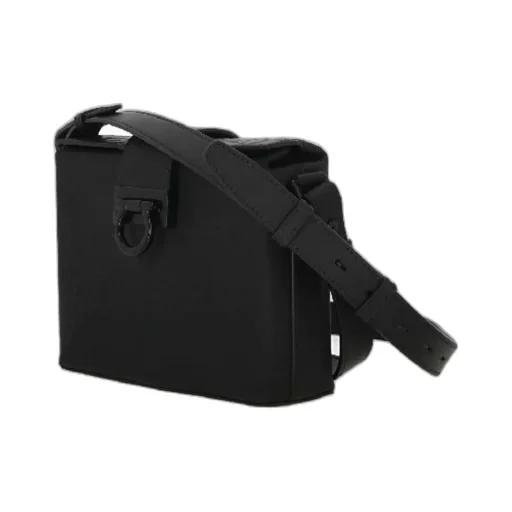 Gancini Embossed Shoulder Bag