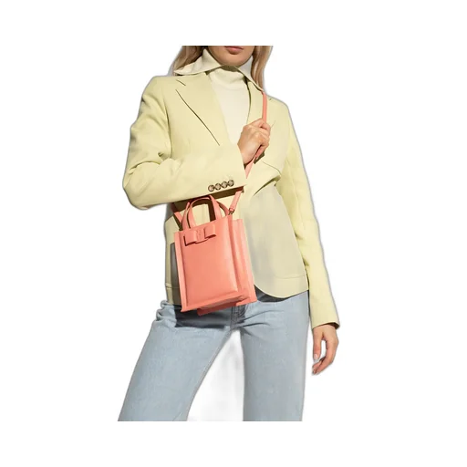 Button Bowknot Shoulder Bag