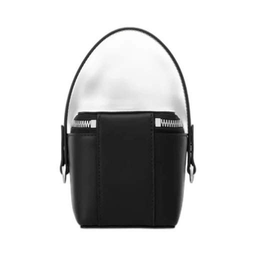 Micro Zip-Around Mini Bucket Bag