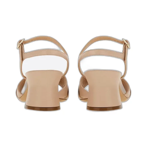 Logo High-Heeled Sandals