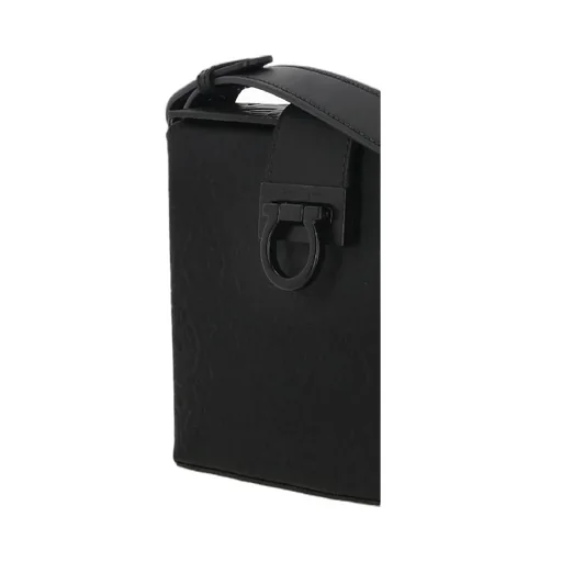 Gancini Embossed Shoulder Bag