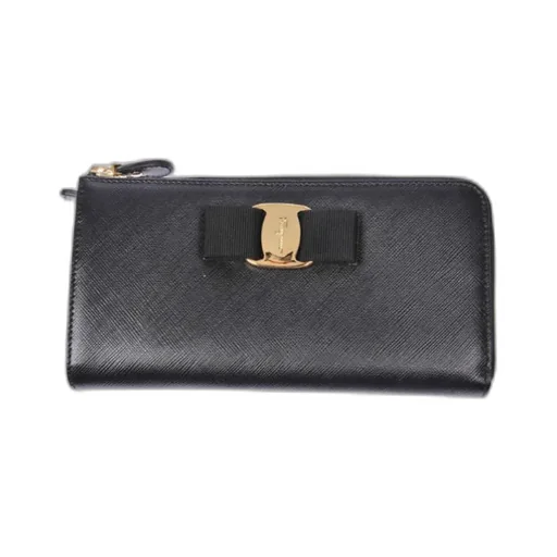 Bow Detail Logo Wallet