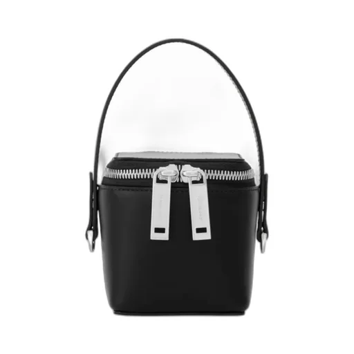 Micro Zip-Around Mini Bucket Bag